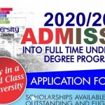 My Logo: Covenant University 2020 Post UTME