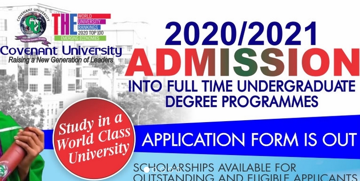 My Logo: Covenant University 2020 Post UTME