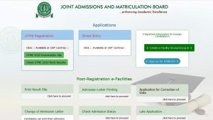 JAMB UTME Direct Entry