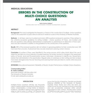 My Logo :Examination Errors/Guidelines