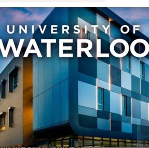 University of Waterloo Scholarship