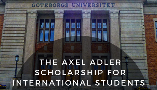 Gothenburg Axel Adler Scholarship