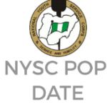 NYSC Batch A POP Date