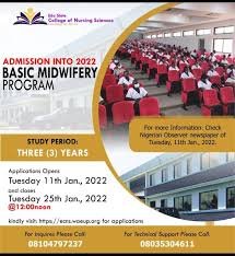 My Logo : EDOCONS Basic Midwifery Admission Form