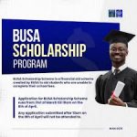 My Logo : BUSA scholarship Requirement