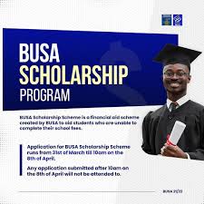 My Logo : BUSA scholarship Requirement