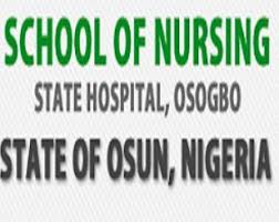 My Logo : Osun State School Of Nursing Entrance Exam Date