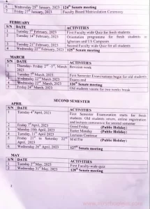 My Logo : COOU Academic Calendar