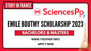 My Logo : Émile Boutmy Undergraduate Scholarship