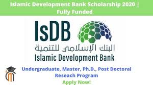 My Logo : Islamic Development Bank (IsDB) Undergraduate/Postgraduate Scholarship 2023/2024 Portal