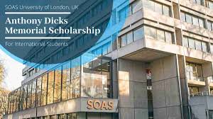 My Logo : SOAS University Of London Anthony Dicks Memorial Scholarship 2023 Portal