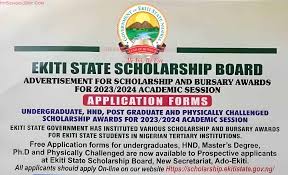 My Logo : Ekiti State Scholarship & Bursary Awards 2023/2024 Portal