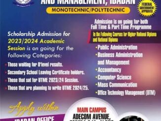 My Logo : Adewale Adesina Foundation Scholarship 2023 ADECOM Portal